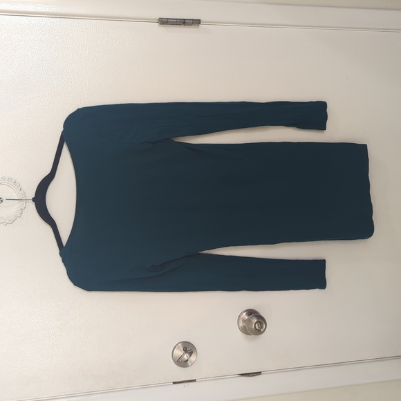 Le Chateau dark teal tunic size small - Picture 3 of 3